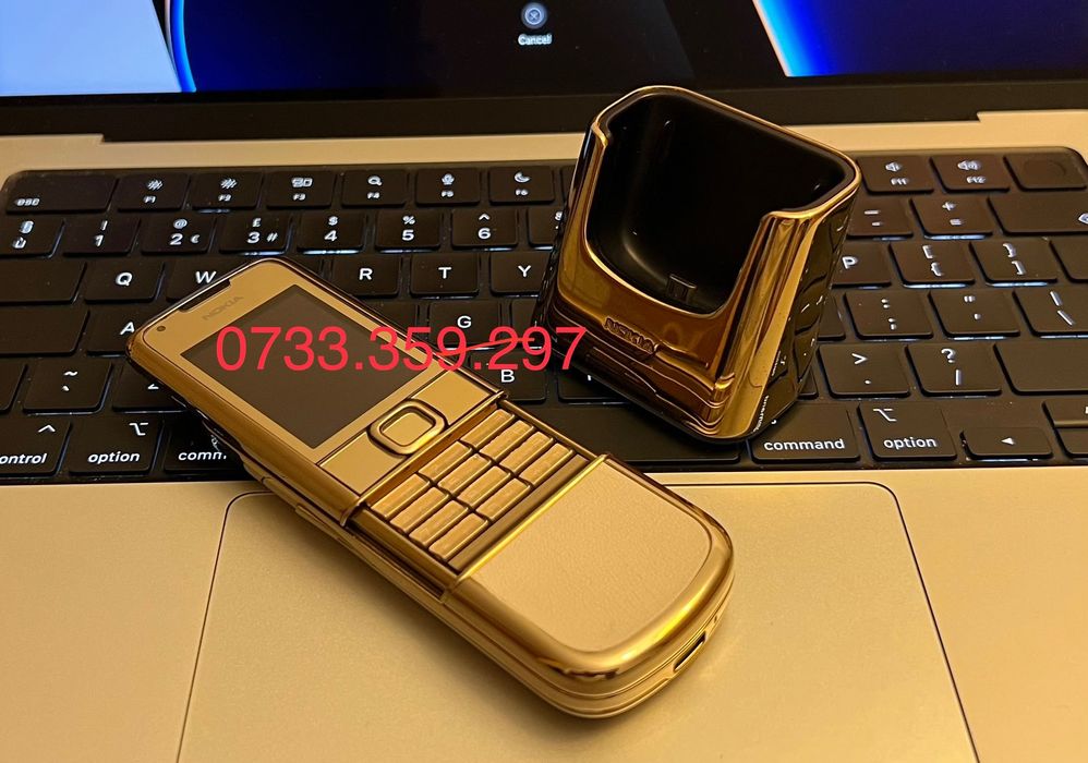 Nokia 8800 ARTE Gold Edition CA NOU ! RARITATE ! Telefon colectie