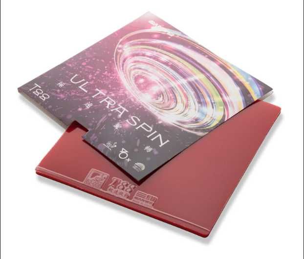 Гуми за тенис на маса SANWEI T88 ULTRA Spin . Черна + червена.