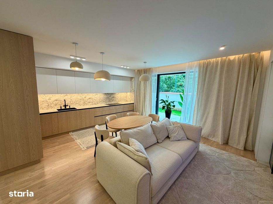 Apartament superb cu 4 camere si gradina privata - parter | 2 locuri d