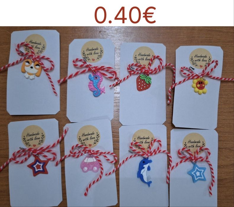 Ръчно изработени мартенички