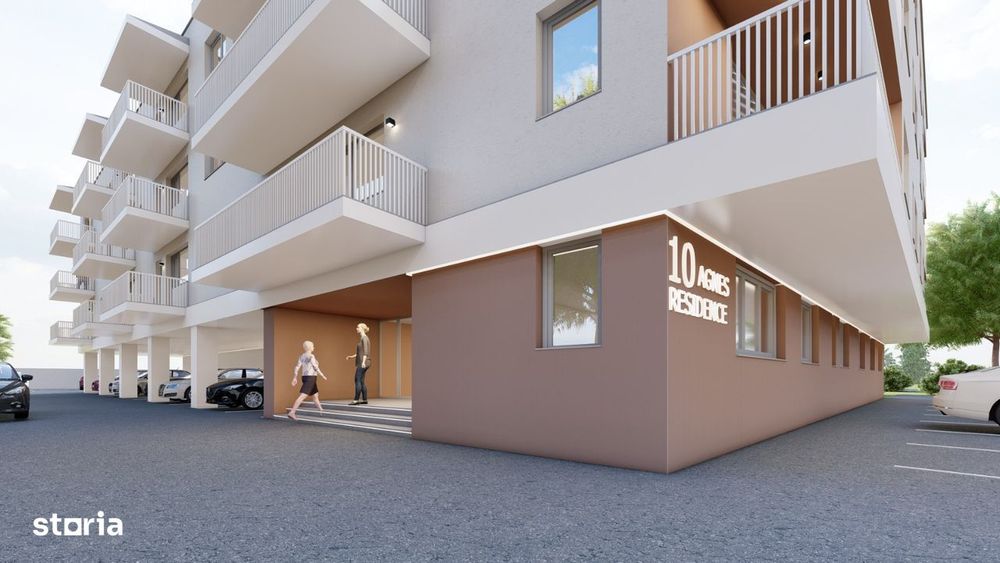 Apartament 2 camere decomandat | 64,02 mp utili | Bloc Boutique P+3 |