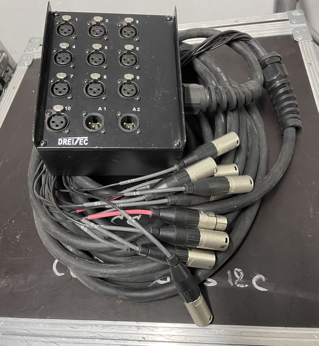 Cablu multicore analogic Pro Snake, 10 m, 10 in/2 out