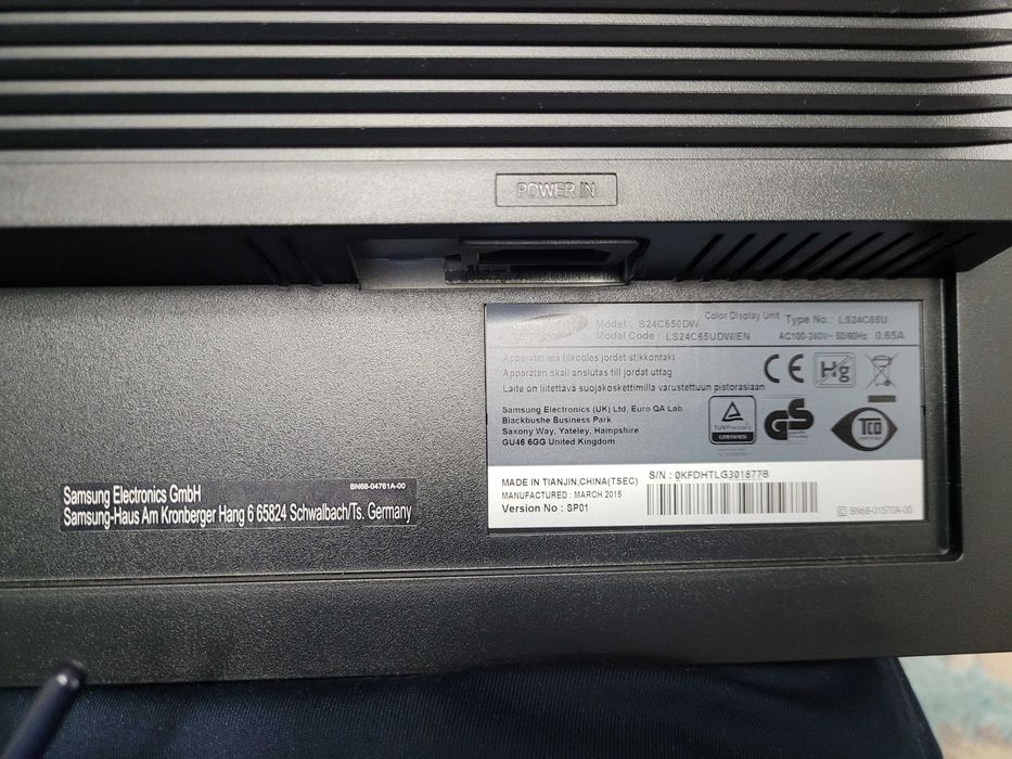 monitor Samsung S24C650