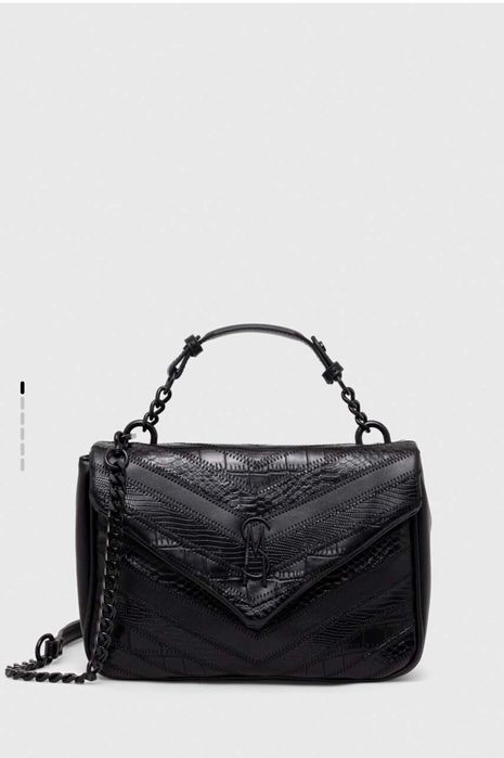 STEVE MADDEN Черна кросбоди чанта