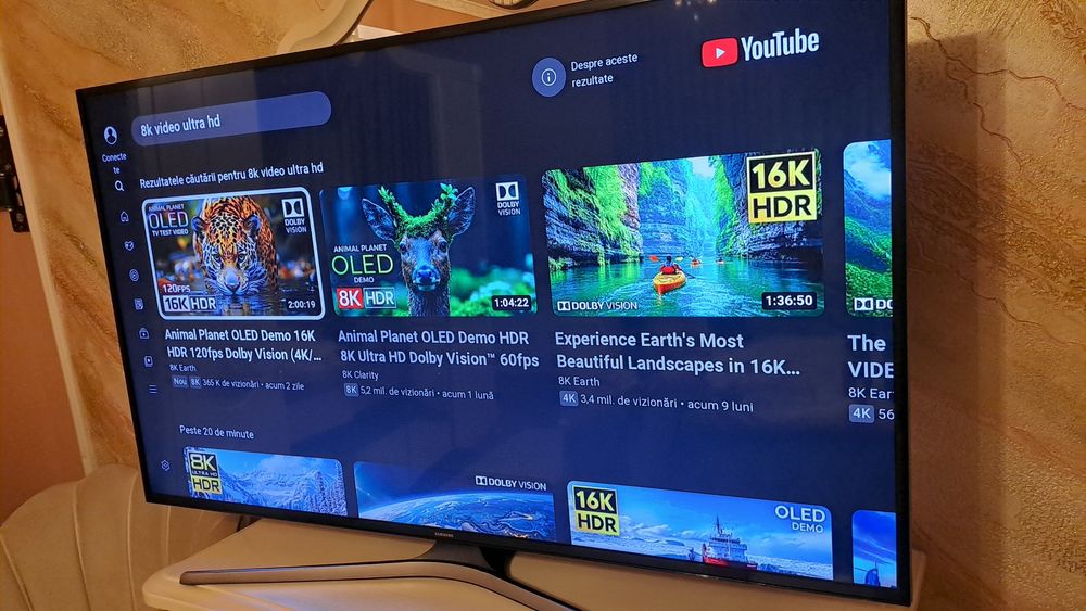 Smart Tv Samsung. Ultra 4k  , Model de ultima Generație