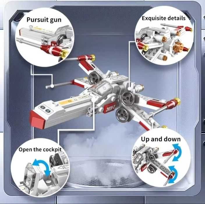 Star Wars X-wing Fighter of the Resistance
