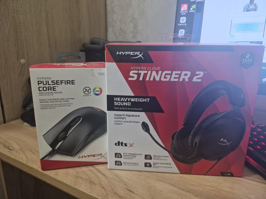 мышка hyperx pulsefire