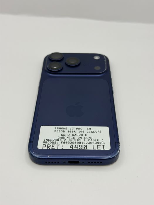 Iphone 17 Pro 256GB 100% Garantie Rate BuyBack - iphonezone.ro