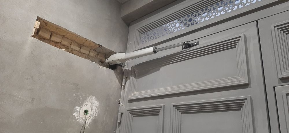 Установка автоматики на  распашные и откатные ворота , гарантия 1 год