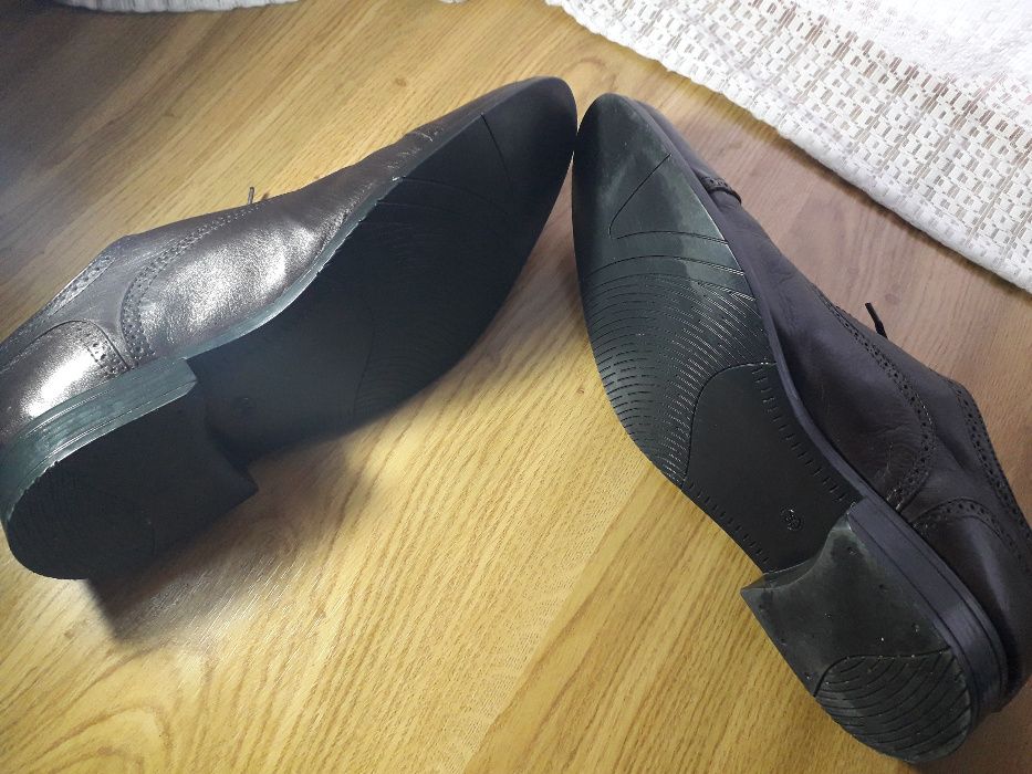 papuci Ghete Oxford pantofi piele barbati