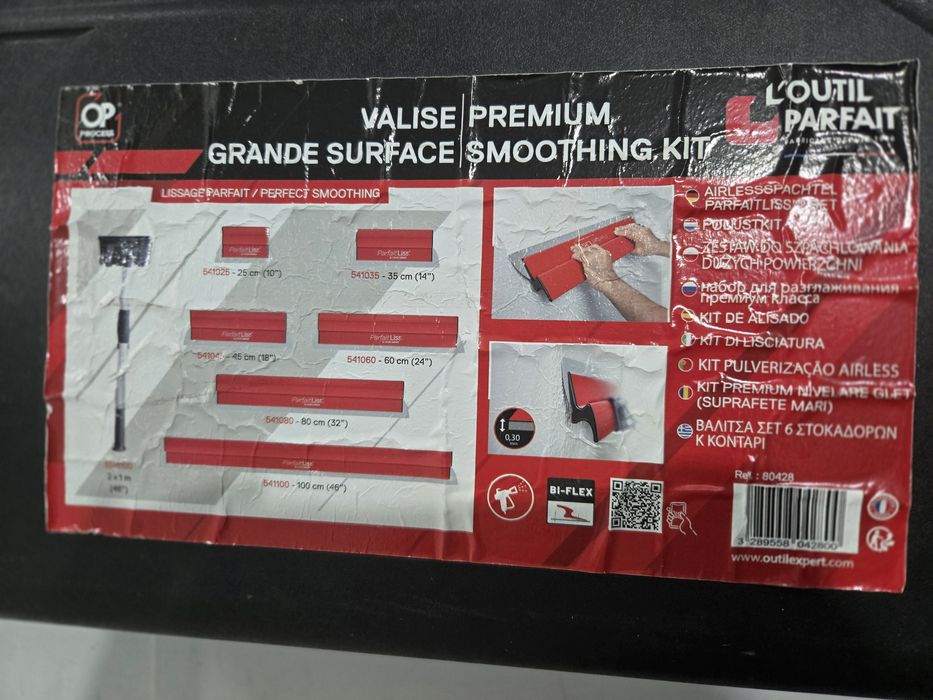 Unelte profesionale pentru finisaje interioare în stare perfectă