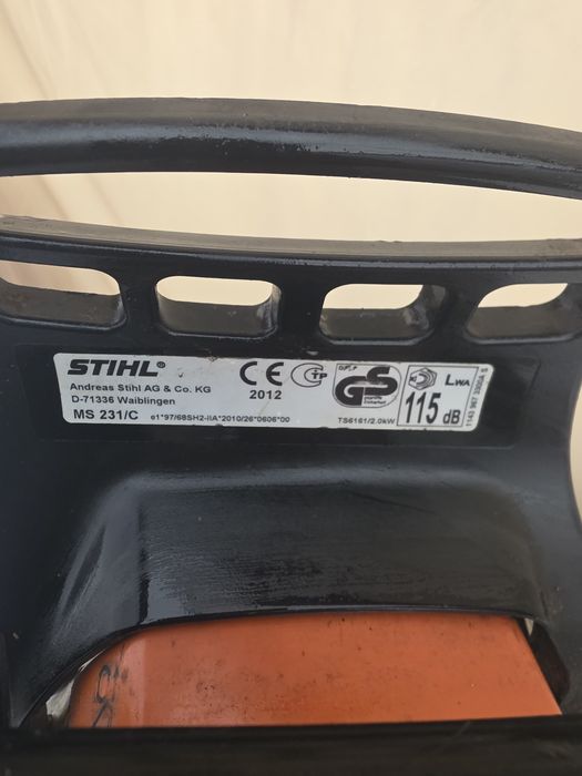 Drujba stihl ms 231