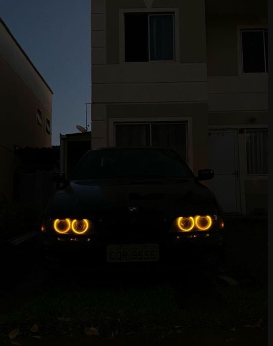 Transport gratuit Angel eyes cotton led cu semnalizare pentru BMW E46
