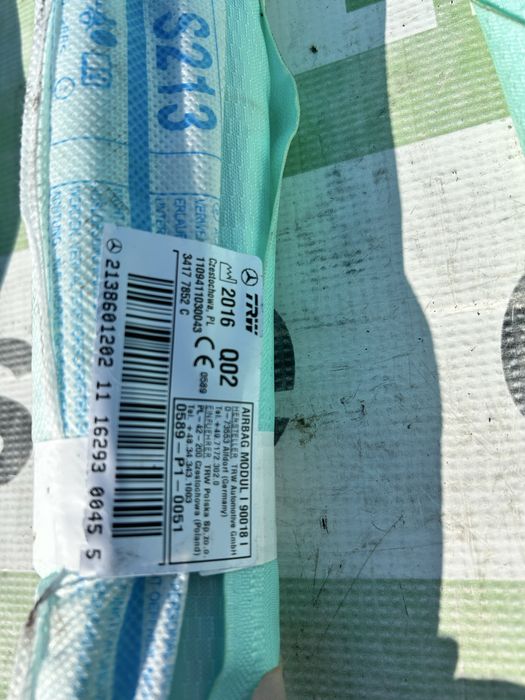 Airbag cortină plafon  stânga Mercedes W213 break