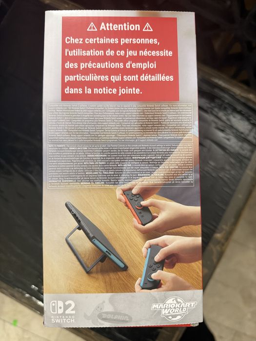 Consola noua sigilata nintendo switch 2 + mario kart world