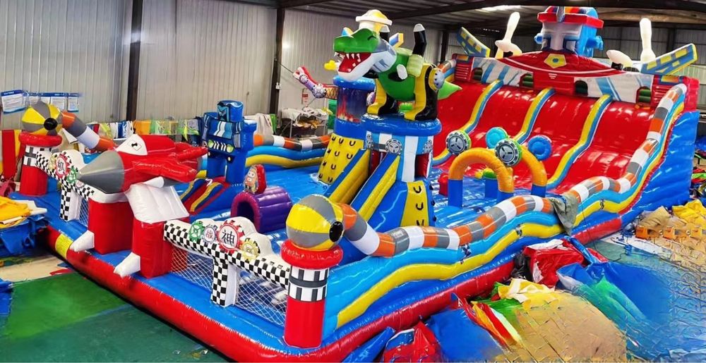 Батут надувной продам карусел бассейн аттракцион