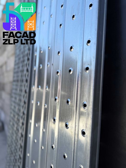 Леса нержавейка труба Ø40мм, стенка 2.2мм, усиленный поддон