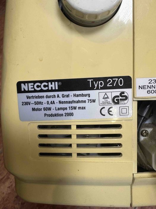 Шевна машина Necchi