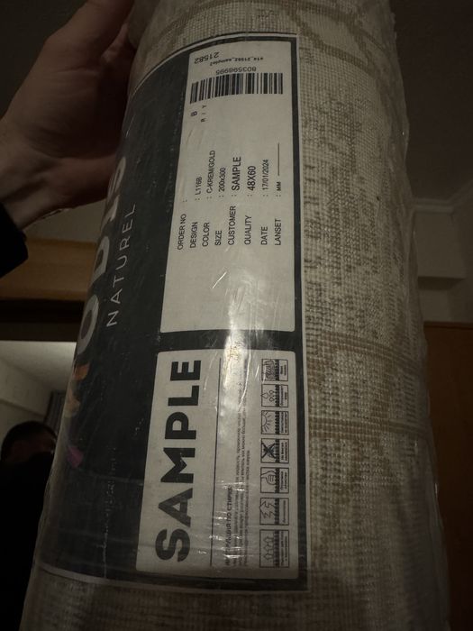 Новый ковёр 2x3 м в упаковке