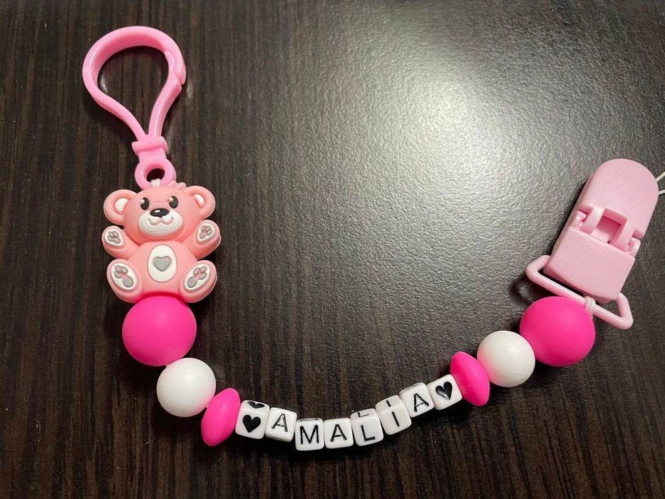 Lantisor Snur biberon personalizat Nume