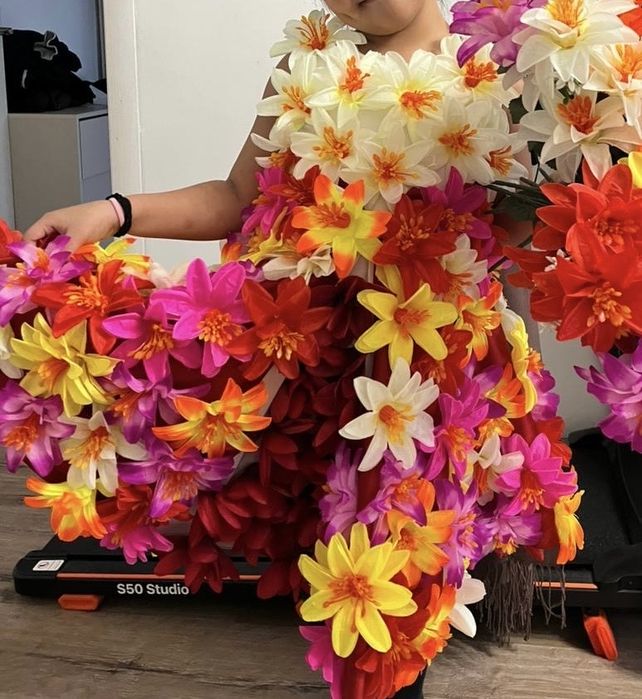 Аренда цветочного платья 8 лет