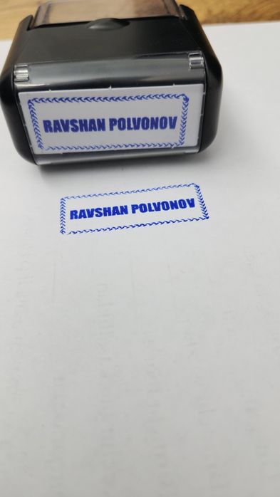 Pechat shtamp faksimel 20 minutia tayyor