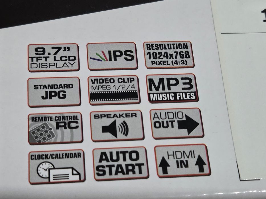 Rama foto digitală elegantă Braun DigiFrame 1083 9.7″