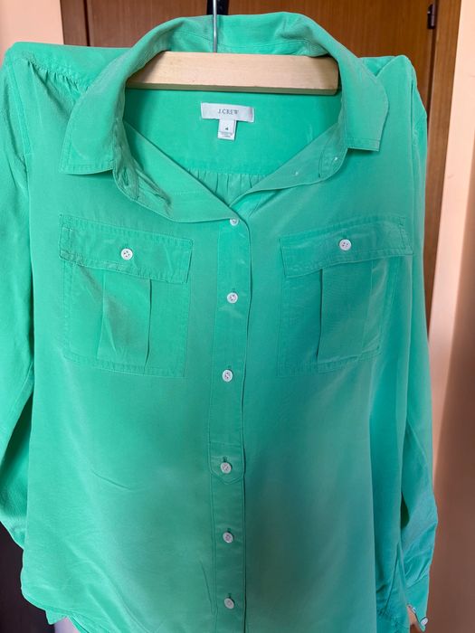 Дамски копринени ризи J Crew, размер М и L