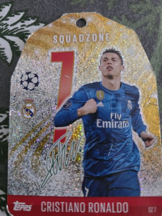MATCH ATTAX SquadZONE карта Cristiano Ronaldo SZ7  LIMITED EDITION