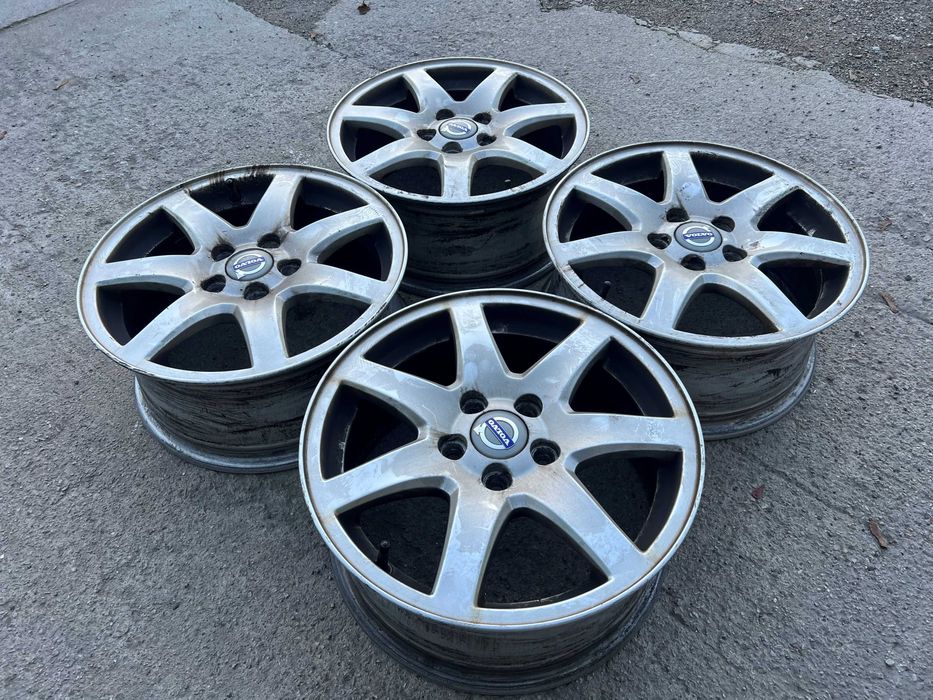 ОРИГИНАЛНИ алуминиеви джанти 16ки 7.0Jx16 ET50 5x108 от Волво/Volvo!!