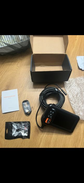 Camera endoscopica HD, ecran 4,3 inch, cablu rigid de 5 metri, NOU