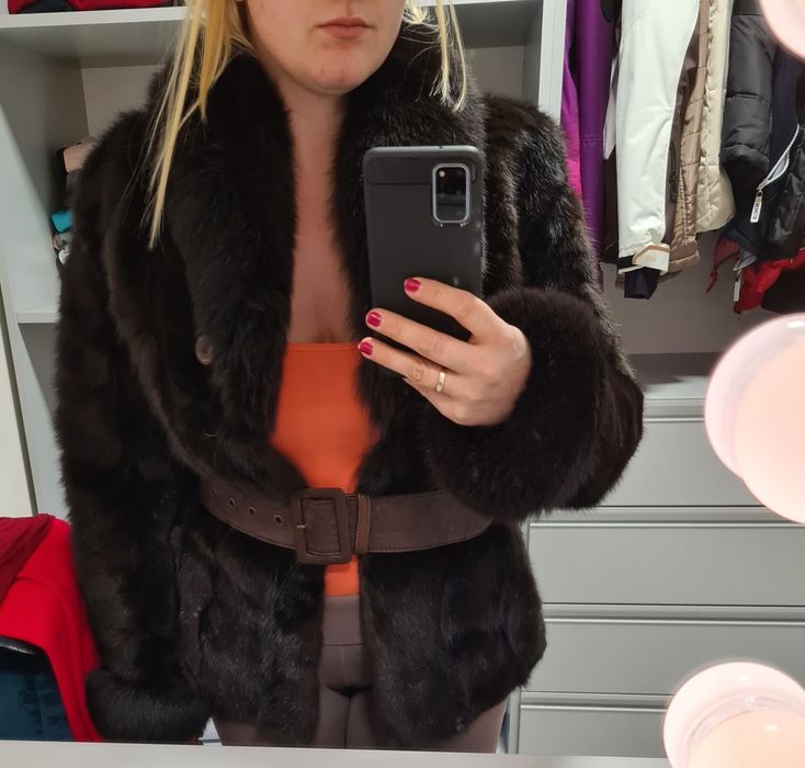 Blana din fasii de nurca Geronimo Orastie