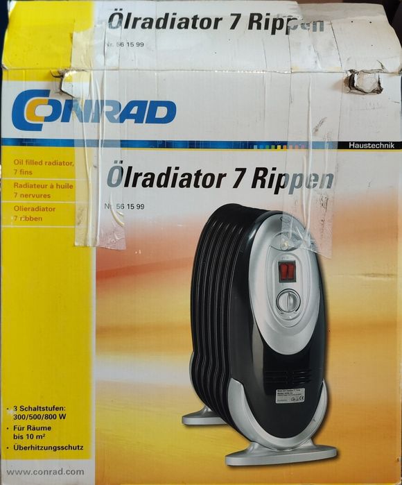 Calorifer electric pe ulei - 7 elemenți