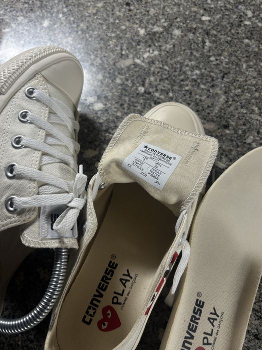 Converse x Comme des Garçons Play Chuck 70 | 36 | 9/10