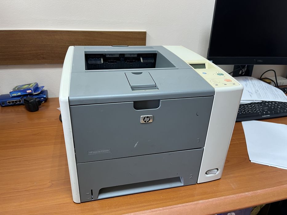 Принтер лазерный HP LaserJet P3005n, ч/б, A4