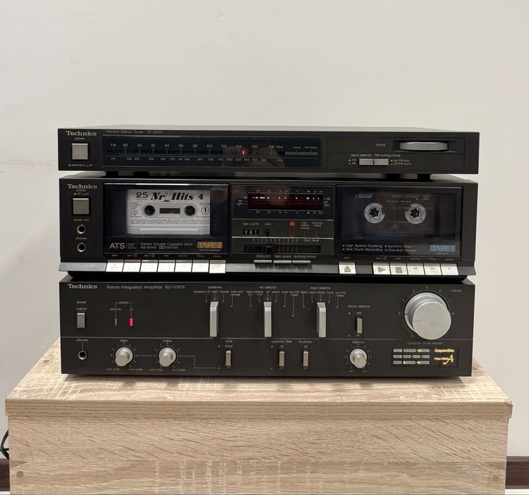 Ретро аудио система  TECHNICS - усилвател, дек, тунер