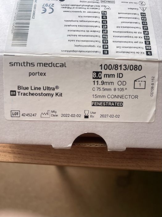 Трахеостомическая трубка Portex
