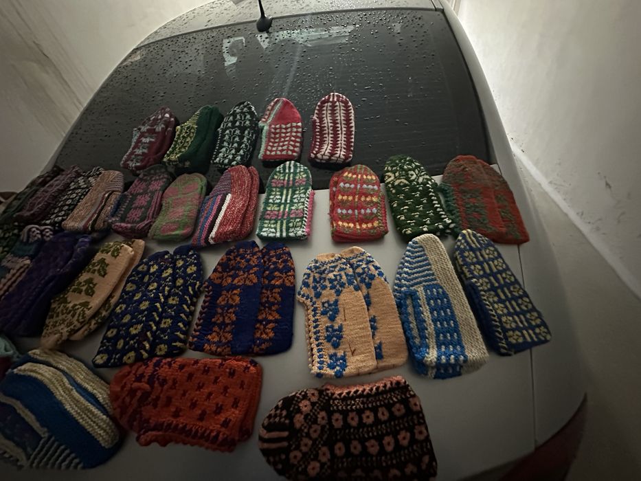 Дамски терлици от естествена вълна