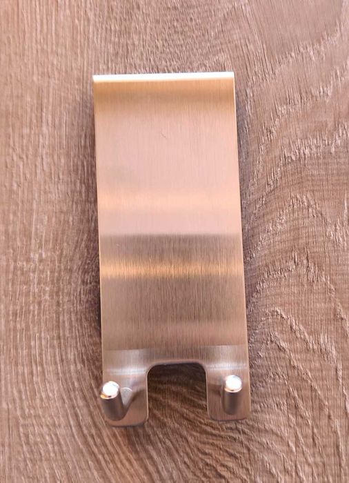 стоманени закачалки за стъкло/врата на баня