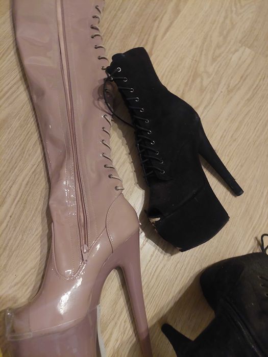 Стрипы для пол денс, Ботфорты