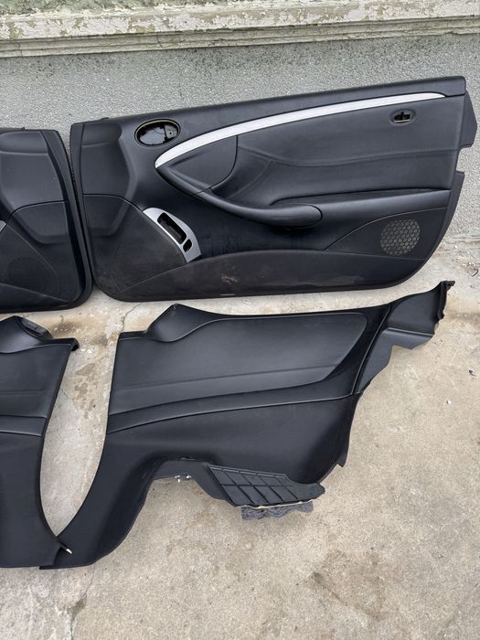 Салон кожа с плат и надуване за Mercedes CLK W209 / C209