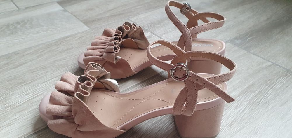 Sandale Geox Piele Intoarsa