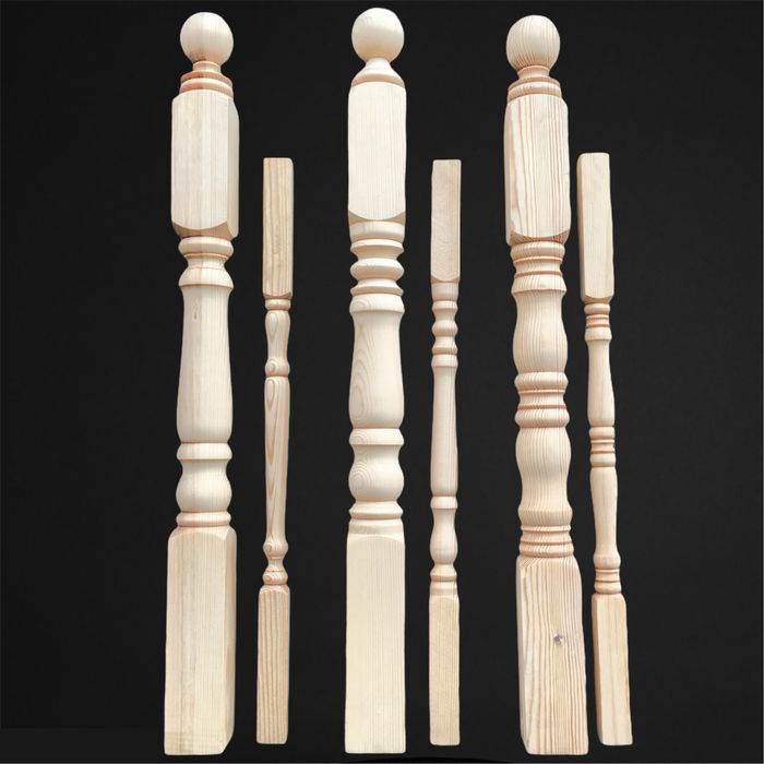 Балясины, стойки, ступеньки, перила