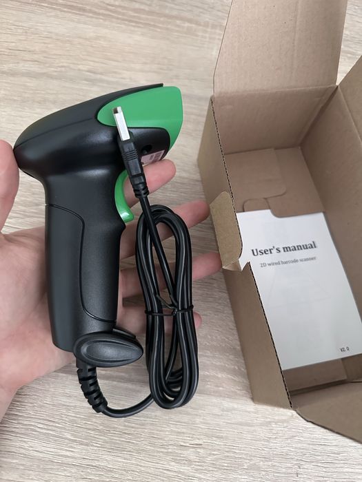 2D штрих код сканер и Чек принтер