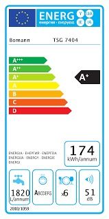 Мини/малка съдомиялна кубче Боман/Bomann 6 комплекта