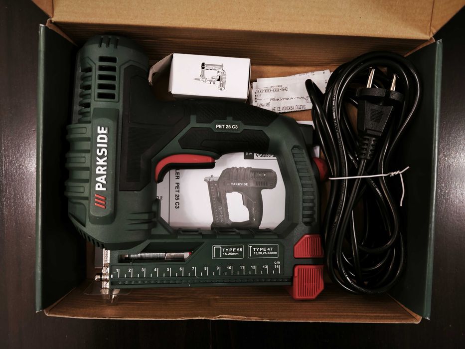 Електрически такер Parkside PET 25 C3