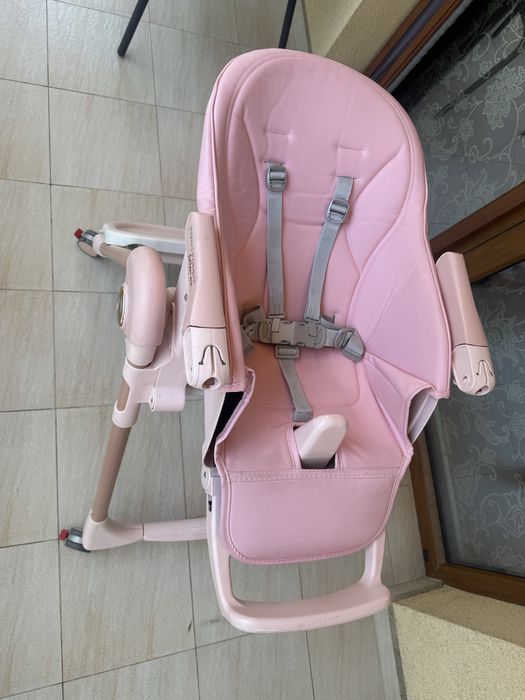 Стол за хранене Peg Perego (розов)