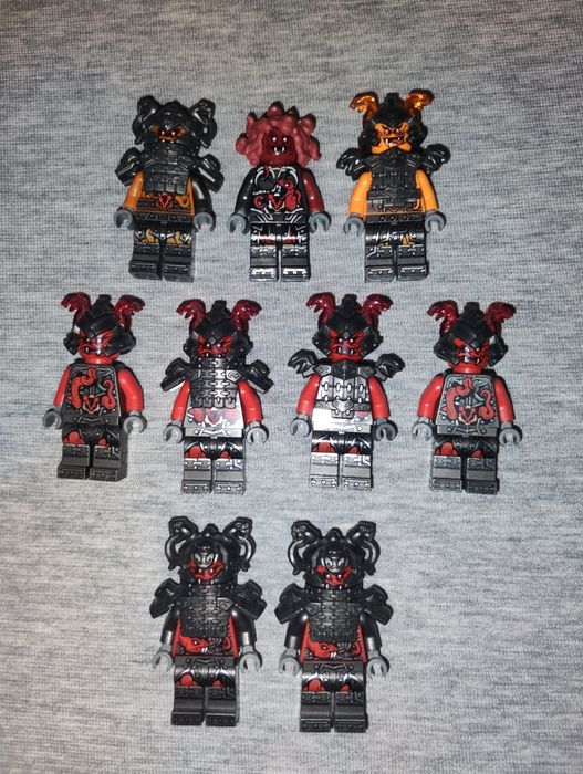 LEGO NINJAGO Vermilion Army Lot