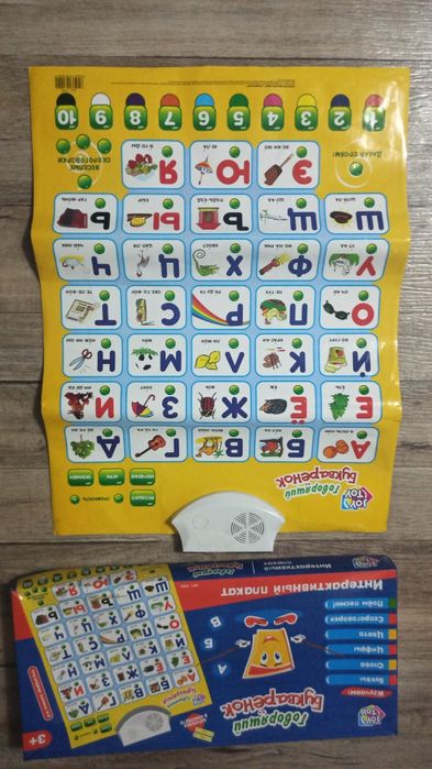 Интерактивный плакат Букваренок