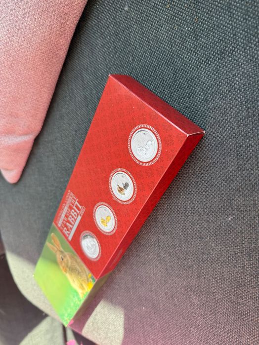 Лунар Комплект 4 унции сребърни монети Lunar